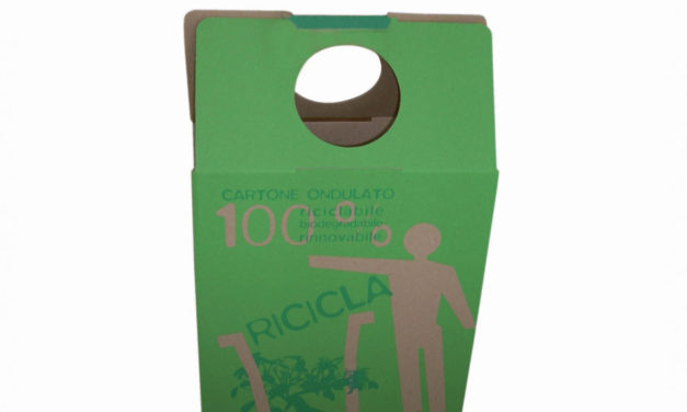 Shopper in cartone riciclato personalizzabile