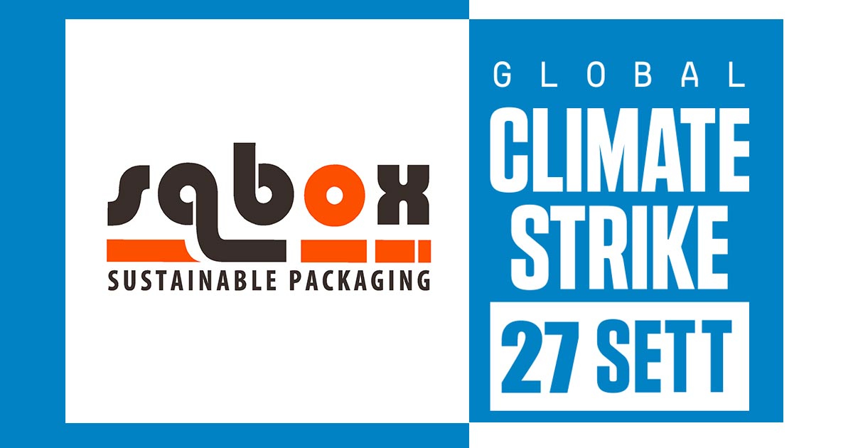 Sabox con #GlobalClimateStrike dal 20 al 27 settembre
